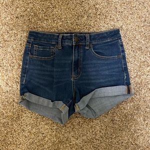 Aeropostale High Waist Jean Shorts